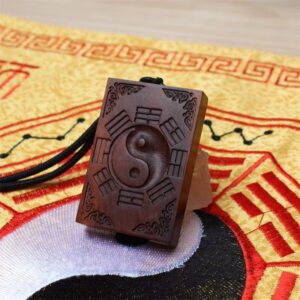 雷击枣木八卦牌